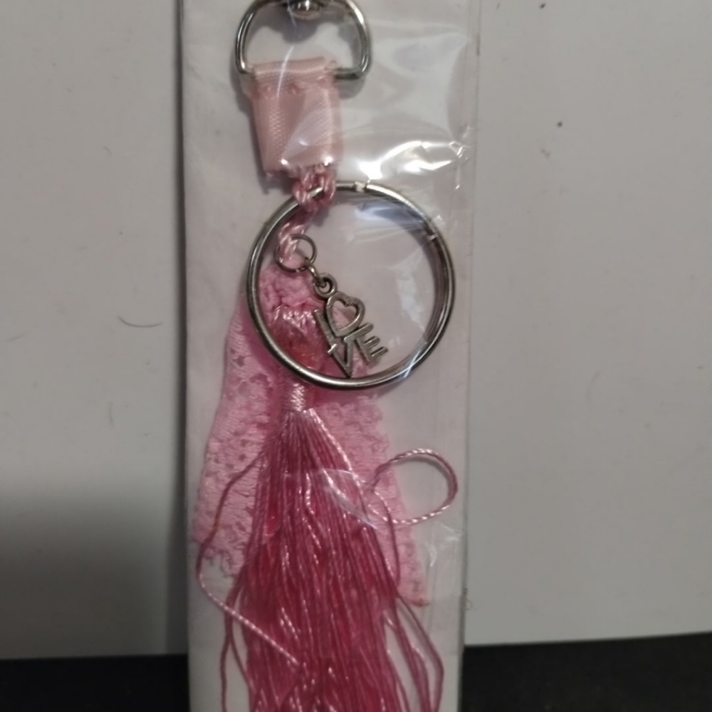 Pink Key Chain